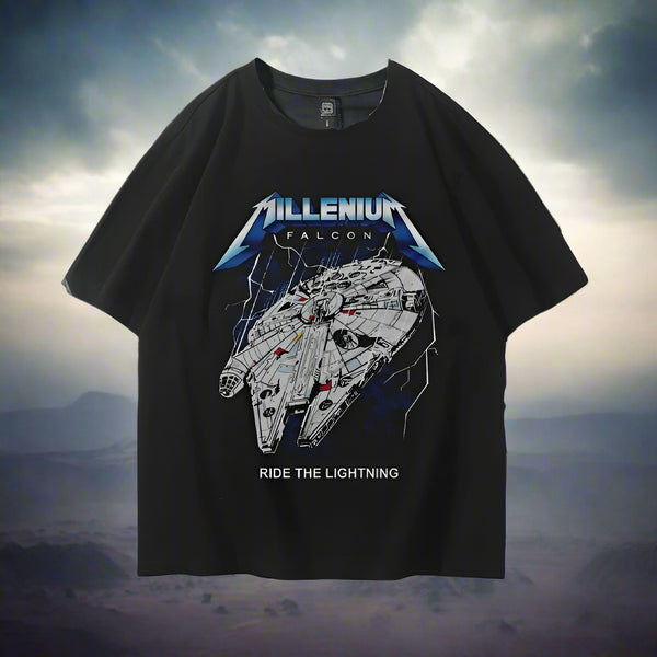 Millenium Falcon "Ride The Lighting" T-shirt